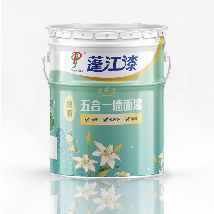 绣丽五合一四季美墙面漆 20kg哑光内墙抗污渍